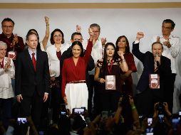 Ariadna Montiel rinde protesta como nueva presidenta del Comité Ejecutivo Nacional de Morena este domingo 3 de mayo de 2026. SUN /D. Sánchez