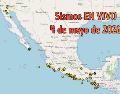 EN VIVO | Sismos en México | Lunes 4 de mayo ESPECIAL / SSN