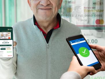 Muchos adultos mayores aún desconocen que su tarjeta del Banco del Bienestar está respaldada por la red financiera nacional y limitan su uso al retiro de efectivo. ESPECIAL, FACEBOOK / Banco del Bienestar y CANVA