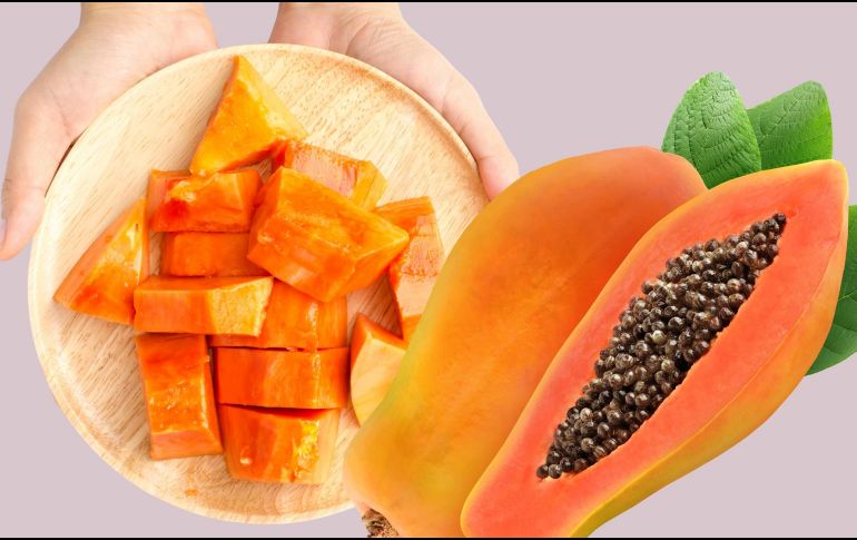 Todos asociamos la papaya con el alivio estomacal, pero sus beneficios son más amplios. ESPECIAL / CANVA