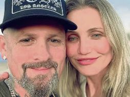 El cantante Benji Madden posa junto a la actriz Cameron Diaz. ESPECIAL