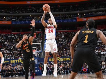 Los Pistons de Detroit hicieron valer la localía y sus condiciones como primer sembrado del Este para llevarse por 111-101. AFP / C. Schwegler