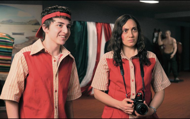La actriz Martha Reyes  en una escena de “Inmóvil”. CORTESÍA
