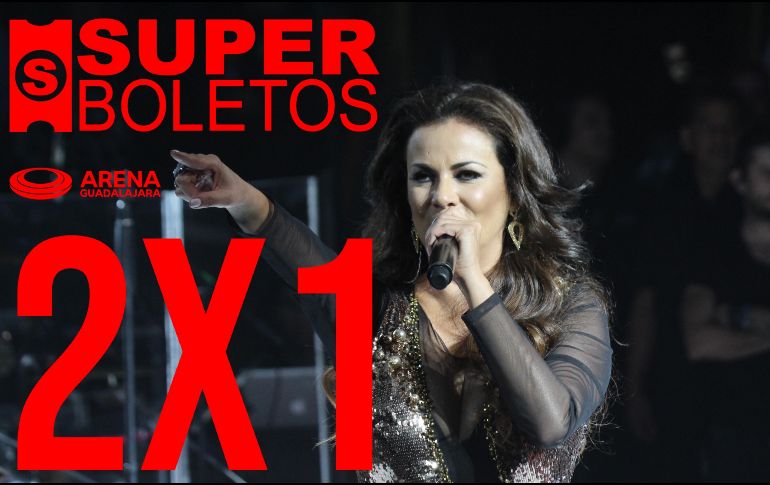 Estos ocho conciertos de la Arena Guadalajara se encuentran al 2x1 solo por hoy, 6 de mayo. EL INFORMADOR / ARCHIVO