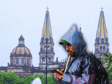 Para este próximo lunes 11 de mayo de 2026, los pronósticos indican que se prevén condiciones de lluvia ligera a moderada en diversas zonas de Guadalajara. EL INFORMADOR / ARCHIVO