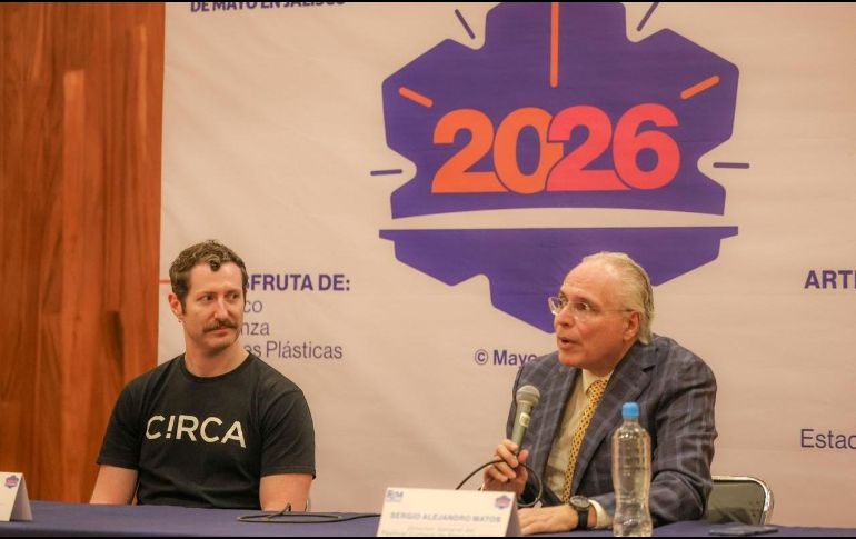 Durante una charla, se compartieron detalles de la producción que ha recorrido distintos escenarios internacionales y que ahora tendrá una de sus presentaciones más complejas técnicamente en Guadalajara. EL INFORMADOR/ A. NAVARRO.