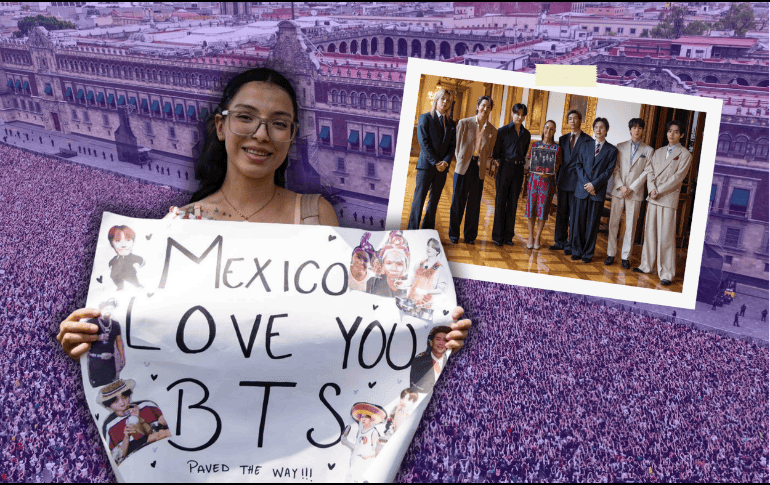 Esta semana, BTS visita México en el marco de su gira mundial 