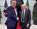 En contra de lo que es habitual bajo el mandato de Trump, los dos mandatarios no comparecieron hoy juntos en la Casa Blanca. ESPECIAL/X /@LulaOficial