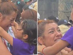 Las lágrimas de emoción y los gritos conmovieron a más de un fan. CAPTURA DE VIDEO