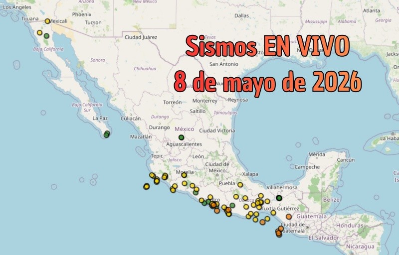 EN VIVO | Sismos en México | Viernes 8 de mayo ESPECIAL / SSN