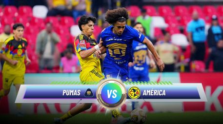 Pumas y América se enfrentan en la Vuelta de los Cuartos de Final del Clausura 2026 en la cancha de Ciudad Universitaria. ESPECIAL / IMAGO7 y CANVA