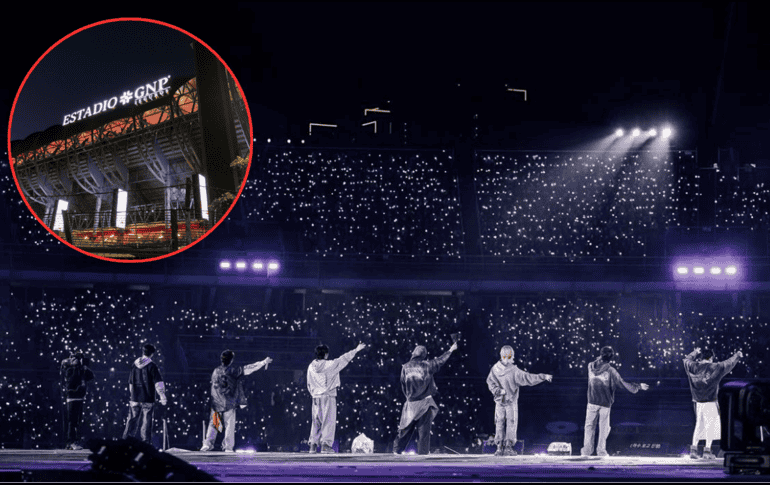 Los conciertos se llevarán a cabo el jueves 7, sábado 9 y domingo 10 de mayo, y comienzan en punto de las 8:00 p.m. ESPECIAL / IG / @bts.bighitofficial / EL INFORMADOR / A. LEPE