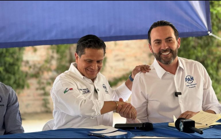 El Partido Acción Nacional en Jalisco y Guanajuato refrendó su intención de fortalecer la coordinación política y territorial de cara a los procesos electorales de 2027 y 2030. CORTESÍA.