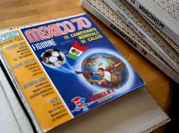 Fue en 1970 cuando la editorial italiana se asoció con la FIFA para lanzar el primer álbum oficial de una Copa del Mundo, correspondiente a México. AFP / M. Bertorello