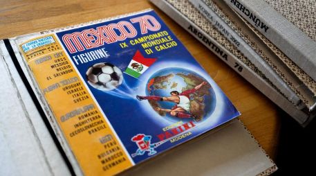Fue en 1970 cuando la editorial italiana se asoció con la FIFA para lanzar el primer álbum oficial de una Copa del Mundo, correspondiente a México. AFP / M. Bertorello