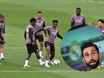 Imágenes del entrenamiento del Real Madrid previo al duelo frente al Barcelona. EFE / Fernando Villar / ARCHIVO