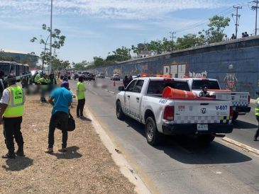 Policía Vial Jalisco atiende el atropellamiento en Periférico y la Calzada Independencia. ESPECIAL