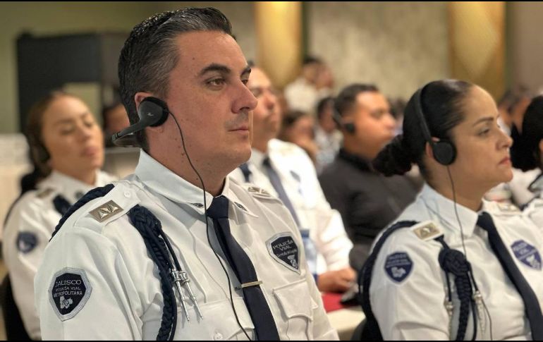 Con motivo del Mundial 2026, la Policía estatal ha recibido una serie de cursos y capacitaciones para el manejo de masas y la atención a la ciudadanía. CORTESÍA.