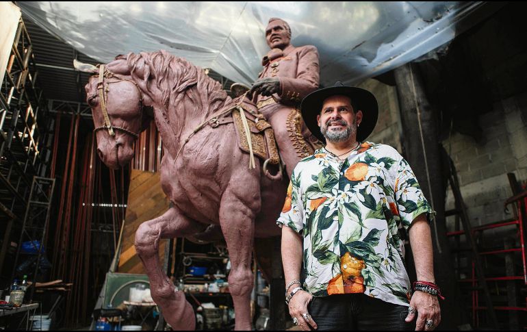 Sergio Garval. El artista plástico será reconocido en la categoría de Creación Artística. EL INFORMADOR