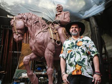 Sergio Garval. El artista plástico será reconocido en la categoría de Creación Artística. EL INFORMADOR