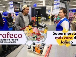En este supermercado encuentras los precios más altos de todo el estado para adquirir la Canasta Básica; se encuentra en Zapopan. EL INFORMADOR / ARCHIVO