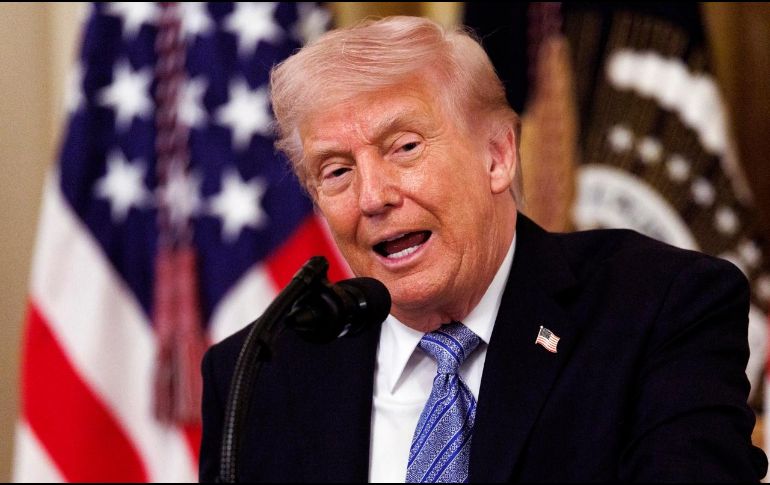 El presidente de Estados Unidos, tildó  la respuesta iraní a su propuesta para poner fin a la guerra como inaceptable. EFE/EPA/W. Oliver