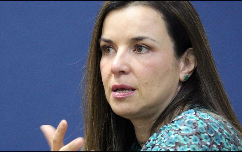 La coordinadora estatal de Movimiento Ciudadano en Jalisco, Mirza Flores, reiteró su llamado para que se refuercen las medidas de selección de aspirantes a cargos públicos. EL INFORMADOR/ARCHIVO