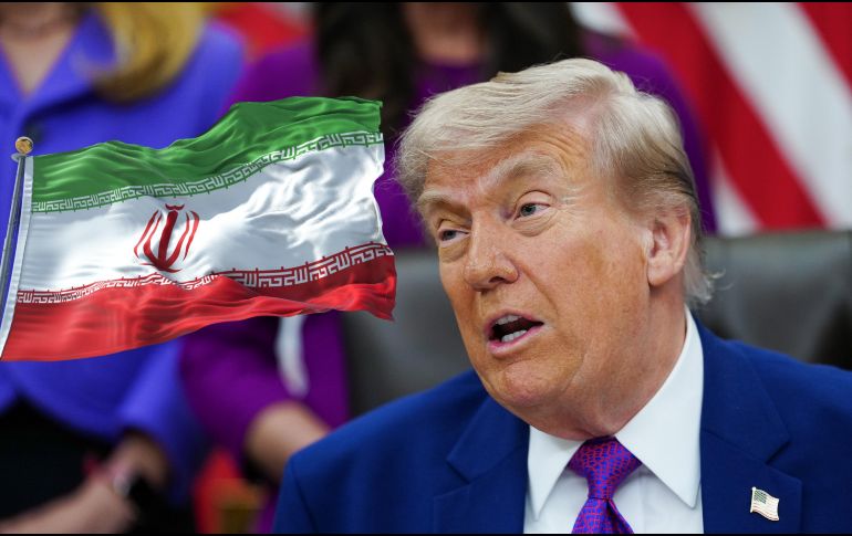 La tregua en la guerra iniciada por Estados Unidos e Israel contra Irán se encuentra en su momento más débil en palabras de Donald Trump. EFE / EPA / AARON SCHWARTZ / POOL