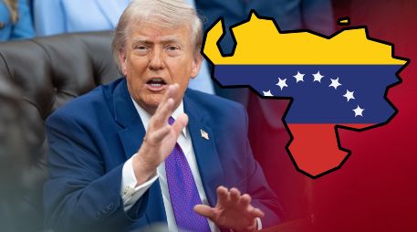 ¿Hay posibilidades de que Venezuela se convierta en el estado 51 de Estados Unidos? Esto dijo Trump. EFE / EPA / AARON SCHWARTZ / POOL