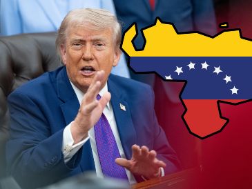 ¿Hay posibilidades de que Venezuela se convierta en el estado 51 de Estados Unidos? Esto dijo Trump. EFE / EPA / AARON SCHWARTZ / POOL
