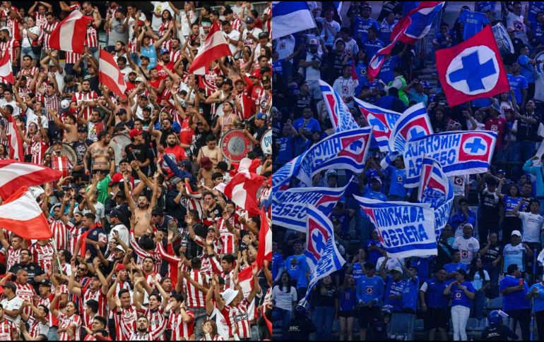 La historia, la presión mediática y el peso de dos de las instituciones más importantes del futbol mexicano convierten cualquier eliminatoria entre rojiblancos y celestes en un duelo de alta tensión. EL INFORMADOR/ ARCHIVO. IMAGO7.