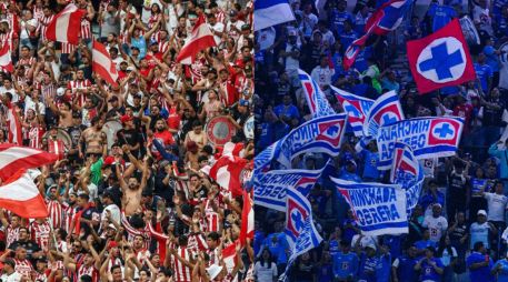 La historia, la presión mediática y el peso de dos de las instituciones más importantes del futbol mexicano convierten cualquier eliminatoria entre rojiblancos y celestes en un duelo de alta tensión. EL INFORMADOR/ ARCHIVO. IMAGO7.