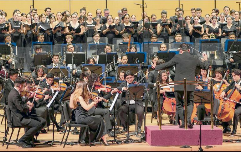 Este presentación marcó el inicio de las celebraciones rumbo al 60 aniversario de la institución educativa. EL INFORMADOR/ A. Navarro