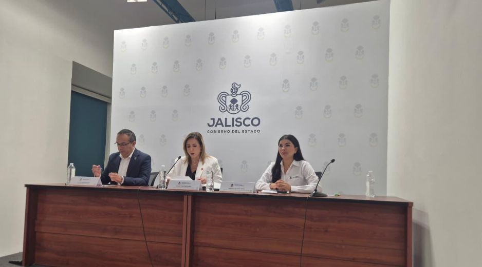 En la rueda de prensa también estuvo presente Sagrario Guzmán Ureña, subsecretaria de Acceso de las Mujeres a una Vida Libre de Violencia. EL INFORMADOR / J. VELAZCO