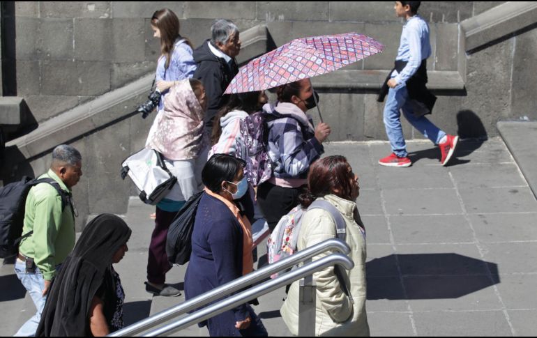 La pausa de las lluvias en CDMX es un efecto directo de la actual posición del Frente Frío 50SUN / ARCHIVO