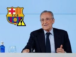 Tras las declaraciones emitidas por Florentino Pérez, FC Barcelona lanzó un comunicado en el que informó que están tomando medidas legales con la intención de estudiar las palabras del dirigente. ESPECIAL / Real Madrid