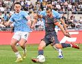 Inter y Lazio se enfrentaron apenas el pasado sábado, con marcador a favor de los milaneses 3-0. AFP/NurPhoto/A. Rosito