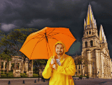 A pesar de las lluvias pronosticadas, el ambiente cálido no dará tregua a los ciudadanos tapatíos. ESPECIAL / CANVA