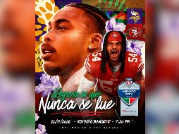 Con este anuncio, la NFL refuerza su presencia en México y deja claro que el país continúa siendo uno de sus mercados más importantes fuera de Estados Unidos. X / @nflmx