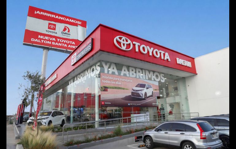 Fachada Dalton Toyota en Santa Anita. GENTE BIEN JALISCO / Revista del 15 de mayo 2026