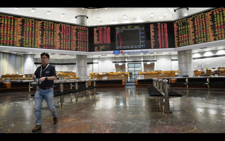 La Bolsa Mexicana registró números verdes en dos de las últimas tres sesiones. AP/ARCHIVO
