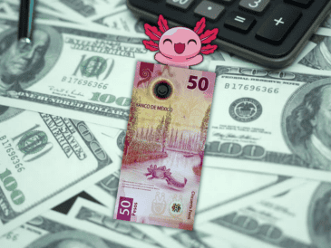 El dólar se compra en un promedio de 16.36 pesos y se vende en 17.50 pesos en las principales ventanillas bancarias del territorio nacional. ESPECIAL / CANVA