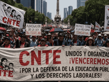 La manifestación se llevará a cabo en el marco del Día del Maestro. ESPECIAL / FB / COORDINADORA NACIONAL DE TRABAJADORES DE LA EDUCACIÓN
