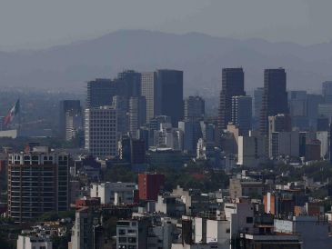 Esta mañana, la Ciudad de México mostró niveles altos de contaminación. SUN/D. Simón