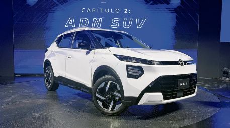 Kait. El nuevo crossover subcompacto de la marca cuenta con un rediseño profundo, como la suma de los faros LED separados con una franja negra. ESPECIAL