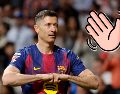 Mañana, Lewandoski se despide del Camp Nou; dejará al Barcelona. EFE / ARCHIVO