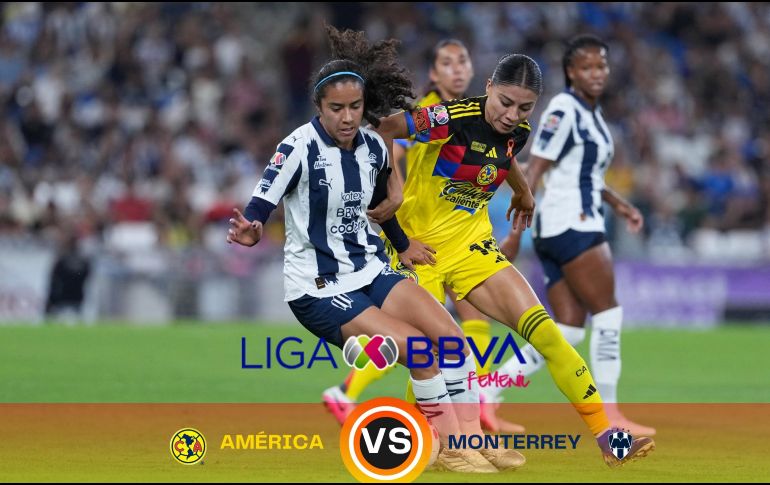 América y Monterrey disputarán este domingo el partido definitivo por el título del Clausura 2026 de la Liga MX Femenil. ESPECIAL / IMAGO7 y CANVA