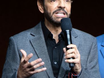 Eugenio Derbez se viralizó al hablar del nuevo proyecto de su hija con ácidos comentarios. AFP/ARCHIVO