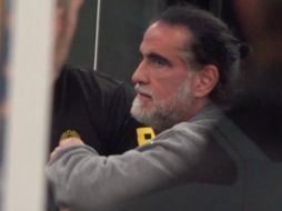 Captura de video del 16 de mayo de 2026 del empresario colombiano Alex Saab escoltado por agentes de la DEA a su llegada al aeropuerto de Opa-locka, en el condado de Miami-Dade. EFE/A. Belchi