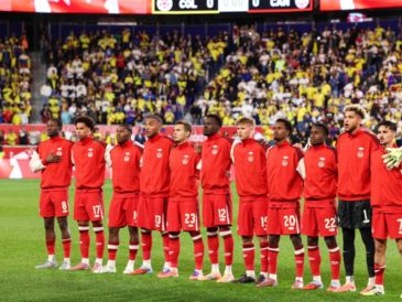 La Selección Canadiense, ubicada en el Grupo B, todavía persigue su primera victoria en una Copa del Mundo. AFP/ C. TRIBALLEAU